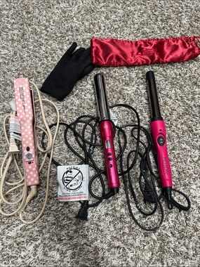 Revlon Hair Curling Wand, Nume Wand, Paul Mitchell Flat Iron